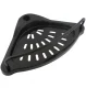 Teleskopiskais Vannas Istabas Plaukts Melns | Telescopic Bathroom Shelf Black