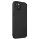 Чехол Mercedes-AMG для iPhone 13 mini Leather Hot Stamped, черный
