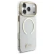 Чехол Guess IML Glitters Script Strap MagSafe для iPhone 17 Pro Max – прозрачный