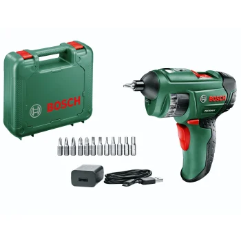 Akumulatora skrūvgriezis Bosch PSR Select 3.6 V ar integrētu uzgaļu aptveri