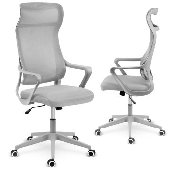 Sofotel Labi Office Chair with Micro-mesh, Grey