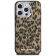 Karl Lagerfeld IML Leopard Pattern MagSafe Phone Case Cover iPhone 16 Pro Max - Brown