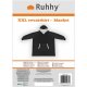 XXL Sweatshirt Blanket Ruhhy 24403, Black