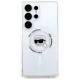 Karl Lagerfeld Button Karl Head MagSafe vāciņš Samsung Galaxy S25 Ultra, balts