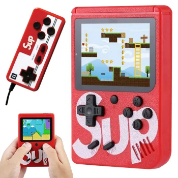 Мини ретро портативная игровая консоль, 400 игр, экран 3.0",...