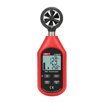 Мини-анемометр Uni-T UT363BT с Bluetooth