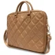 Сумка Guess для ноутбука 16\" Quilted 4G, коричневая