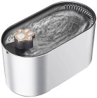 Automātiskais Suņu un Kaķu Dzeramtrauks Strūklaka Bļoda Vieta Ūdenim 3L, Balts | Dog and Cat Water Fountain Drinker