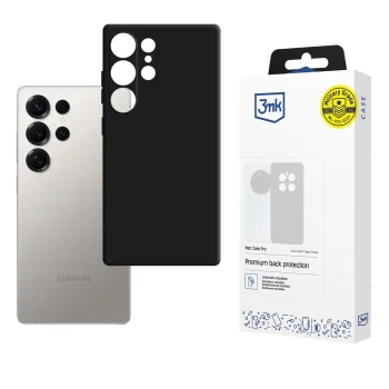 Чехол 3mk Matt Case Pro для Samsung Galaxy S24 Ultra матовый черный