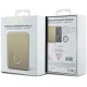 Guess 4G Strassed Metal Logo MagSafe bezvadu ārējais akumulators 5000mAh, zelta