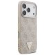 Guess 4G siksniņas Triangle Logo MagSafe maciņš iPhone 17 Pro – rozā | Phone Case Cover