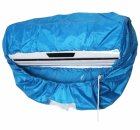 Air conditioner cleaning cover for split indoor units 70–92 cm, blue