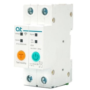 Sonoff Viedais 2-Polu Wi-Fi Slēdzis ar Skaitītāju 63A DIN