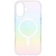 Uniq iPhone 17 vāciņš Iridescia Magclick Charging, daudzkrāsains
