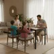 Стол для кухни и офиса Modernhome NORD-WD-BC, 120x60 см