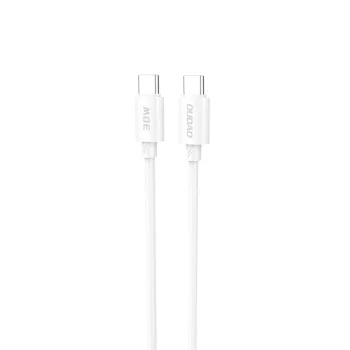 Кабель Dudao L4C USB-C - USB-C 30W 1.2м, Белый
