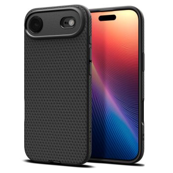 Spigen Liquid Air Case for iPhone 17 / 17 Air, Black
