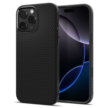 Чехол Spigen Liquid Air "T" MagSafe для iPhone 16 Pro, Matte Black
