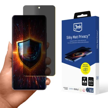 Защитная пленка 3mk Silky Matt Privacy для Realme 14 Pro