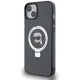 Karl Lagerfeld iPhone 15 vāciņš Magsafe Ringstand, melns