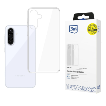 Samsung Galaxy A36 ( SM-A366E / DS ) 3MK Clear Case Cover, Transparent | Caurspīdīgs Silikona Vāciņš Maciņš...
