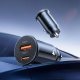 Orico PowerMini 30W USB-C un USB-A auto lādētājs - Melns