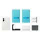 Samsung Silicone Magnet vāciņš Galaxy Z Fold 8 ar MagSafe un 2 plēvēm, balts