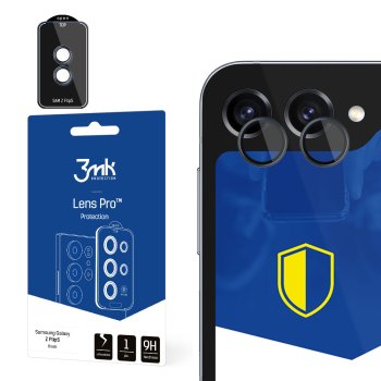 Защитное стекло для камеры 3mk Lens Protection Pro для Samsung Galaxy Z Flip 5, Черное