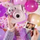 Камера моментальной печати Fujifilm instax mini 12, Blossom Pink