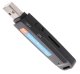 Компактный USB диктофон с поддержкой microSD, черный