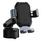 Baseus Gravity Car Mount Dashboard Windshield Phone Bracket Holder, Black | Автомобильный...