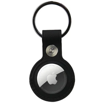 Audi Apple AirTag Case Synthetic Leather Collection, Black