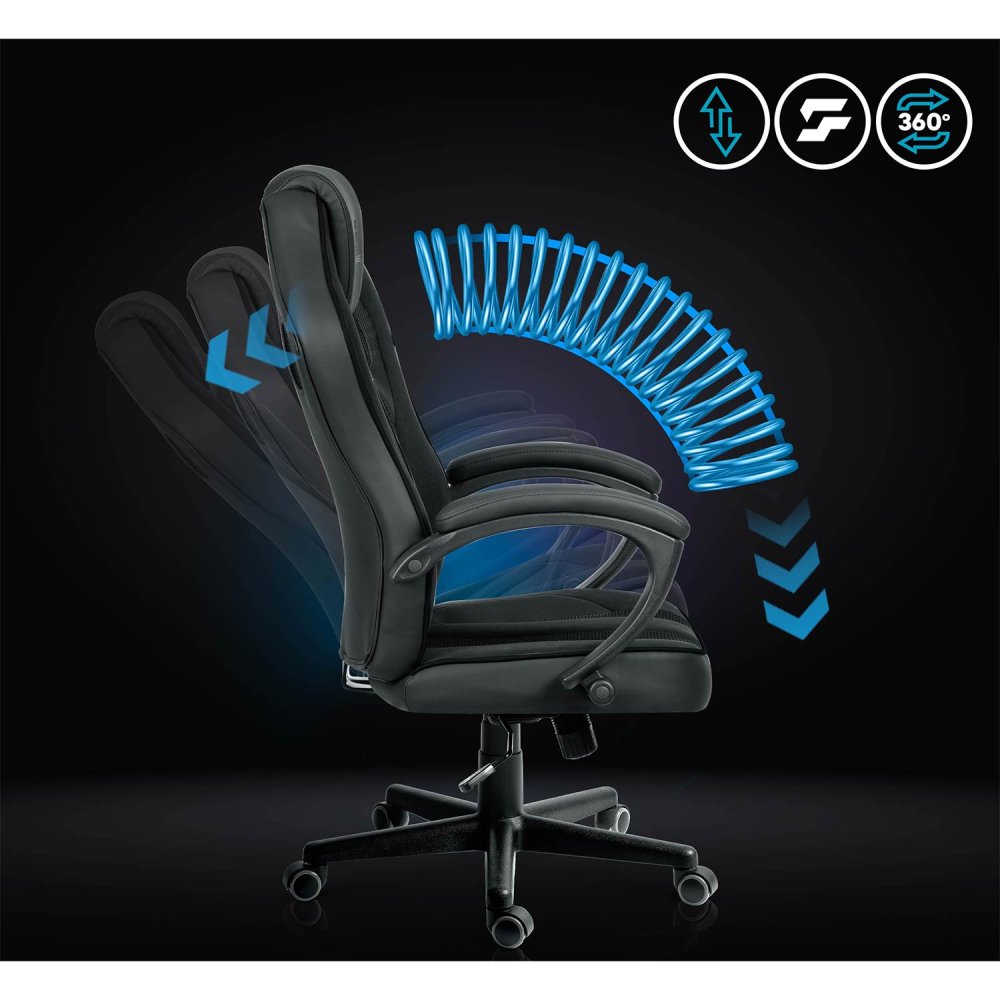 Ergonomic Gaming Chair Sofotel Master, Swivel Racing PC Seat (2)