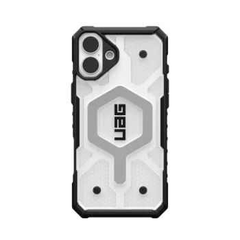 Чехол UAG Pathfinder Clear Magsafe для iPhone 16 Plus - белый