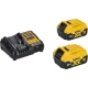 Akumulatora urbjmašīna-skrūvgriezis DeWalt DCD800P2T-QW, 18V, 2x 5.0 Ah, 90 Nm