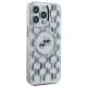 Чехол Karl Lagerfeld для iPhone 15 Pro IML Monogram Karl & Choupette MagSafe, прозрачный