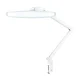 Elegante LED darba lampa ar galda stiprinājumu, balta