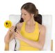 4FIZJO SHIATSU ULTRA+ Heated Neck Massage Cushion Pillow Body Massager, Brown