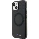BMW iPhone 14 Plus / 15 Plus vāciņš Pattern MagSafe, pelēks