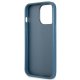 Guess 4G Triangle Logo Cardslot Case for iPhone 13 / 13 Pro - Blue