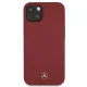 Чехол Mercedes Silicone Line для iPhone 13 mini, Красный