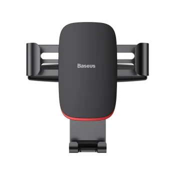 Baseus Metal Age Gravity Car Mount Air Vent Phone Bracket Holder for CD Slot, Black | Auto Telefona Turētājs CD Diska...