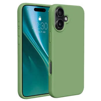 Etteri Silicone Case vāciņš Apple iPhone 16 6.1" Gaiši zaļš