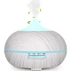 Elektriskais Ultraskaņas Gaisa Mitrinātājs / Difuzors / Aromaterapija - 400 ml, White Wood | Ultrasonic Air...