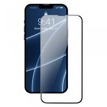 Apple iPhone 13 mini 5.4'' Baseus 0,3mm Full Screen Glass 2x Full Screen Tempered Glass | Telefona Ekrāna Aizsargstikls 2 gab.