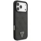 Чехол Guess 4G Strap Triangle Logo с ремешком и MagSafe для iPhone 17 Pro Max – чёрный