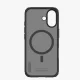 Nillkin iPhone 17 vāciņš Super Frosted Shield Pro Magnetic, caurspīdīgs melns