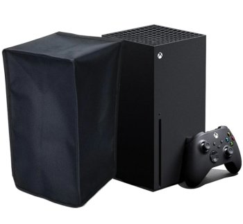 Dust cover for Microsoft XBOX Series X console, black