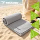 Быстросохнущее полотенце Trizand 120x60 см, темно-серое