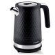 Elektriskā tējkanna Berdsen BD-705, 1.7 L, melni-sudraba